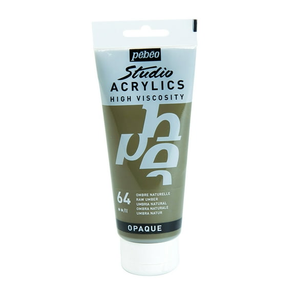 Pebeo Studio Acrylic, 100ml, Raw Umber