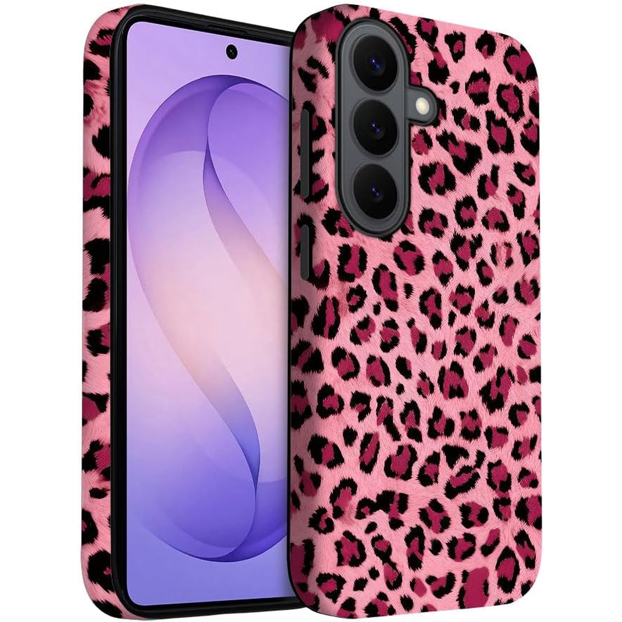 Case for Samsung Galaxy S26 Plus Case | Pink Leopard Print | Slim Drop Protection Design