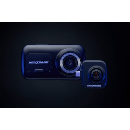Nextbase - 222 Dash Cam & Rear Facing Telephoto View Cam - Black