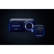 Nextbase 222X Compact Dual Dash Cam Front & Rear 2.5 HD IPS Screen, 1080p Full HD, 6 Layer Lens, Black, 0.17 lbs assembled.