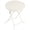 White, variant on TeoKJ Folding Patio Side Table, All-Weather Polywood & Metal Outdoor Side Table, Rust-Resistant, Black