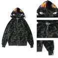 thumbnail image 5 of Bape Shark Hoodie Sweatshirt Fashion Brand Full Zip Cardigan Jacket With Pockets, 5 of 5