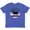 Vintage Royal Blue, variant on Inktastic Deer Bow Hunting USA Flag Youth T-Shirt