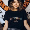 thumbnail image 3 of Motherhood Is My Ministry Christian T-Shirt Inspirational Mom Tee, Gold, Size 2XL, 3 of 6