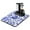 White-486, variant on Steampunk Style Coffee Mat, Absorbent Dish Drying Pad with Dark Gothic & Celestial Moon Patterns, Leak-Proof Non-Slip Kitchen Mat for Coffee Bars