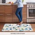 thumbnail image 5 of Cute Cats Animals Doormat Outdoor Entrance 20"x31.5", Pets Colorful Cartoon Simple Absorb Moisture Dirt Door Mats, Non-Slip Rubber Backing Floor Mats Indoor, Low-Profile Front Door Rugs, 5 of 9