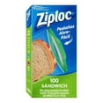 thumbnail image 1 of Bolsas Reutilizables Ziploc Para Sándwich 1 Paquete con 100 Bolsas, 1 of 4
