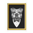 thumbnail image 2 of Kearding Moda Animales Perro Gato Vintage Pared Arte Lienzo Pintura Cartel Póster Artesanía No.08 40*60cm Kearding JJ13190-24, 2 of 6