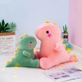 thumbnail image 5 of Muñeco de peluche de dinosaurio súper suave y encantador de 25/30 cm, animal de peluche de dibujos animados, juguete de dinosaurio para niños y niñas, muñeco para abrazar, almohada para dormir, decora, 5 of 5