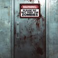 thumbnail image 2 of Letrero de hojalata Aquarius Zombie Warning, 8 x 11,5 cm, 2 of 4