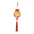 thumbnail image 3 of 1 Piece 3D Chinese Fu Pendant New Year Decoration Large Size for Lunar New Year Festival Party Door Home, 3 of 9