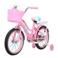 thumbnail image 1 of Bicicleta Entrenadora De Niños Aeiou Qk-08 Canastilla R12 Rosa, 1 of 4