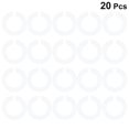 thumbnail image 3 of 20 Pcs E27 Bulb Transform Circle Bulb Lighting Socket Lampshade Adapter Ring Lampshade Converter Ring, 3 of 3