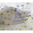 thumbnail image 4 of oneOone Viscose Chiffon Pale Yellow Fabric Flower Watercolor Quilting Supplies Print Sewing Fabric By The Yard 42 Inch Wide, 4 of 4