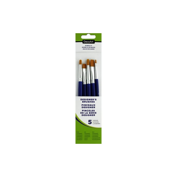 DecoArt Designer's Brush Set Blenders 5pc