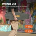 thumbnail image 4 of VEVOR Planche à Roulettes Électrique avec Télécommande, Vitesse Maximale de 13,7 Mph & Autonomie de 7,5 Miles Planche à Roulettes Longboard, 3 Vitesses de Réglage Skateboards, Poignée de Transport Facile, 4 of 9