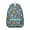 Greenish-blue-5, variant on Beach and Sea Life Student Backpack Waterproof Scratch-Resistant School Bag with Cute Spiral Seashell and Starfish Print, Breathable Padding, Adjustable Straps for Outdoor Use