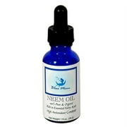 Pure Organic Neem Oil 1 oz Bottle with Dropper