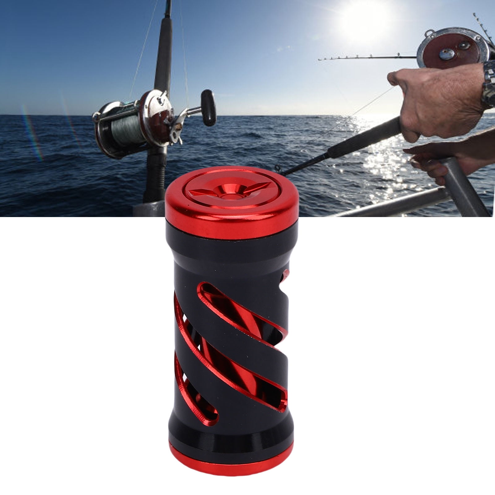 Knob Replacement for S Fishing Reel Alloy Handle with Fittings