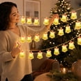 thumbnail image 7 of Cadancy Christmas String Lights Tree Decorations Battery Operated Garland Indoor Outdoor Fairy Lamp for Mantle Fireplace Wall Hanging Home Decor Holiday Party Xmas Decoration, 7 of 7