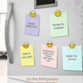 thumbnail image 2 of Magnetic Emojis, 12 Pack 3D Glass Smiley Emoji Fridge Magnets for Refrigerator and Whiteboard (1.18 inches), 2 of 4