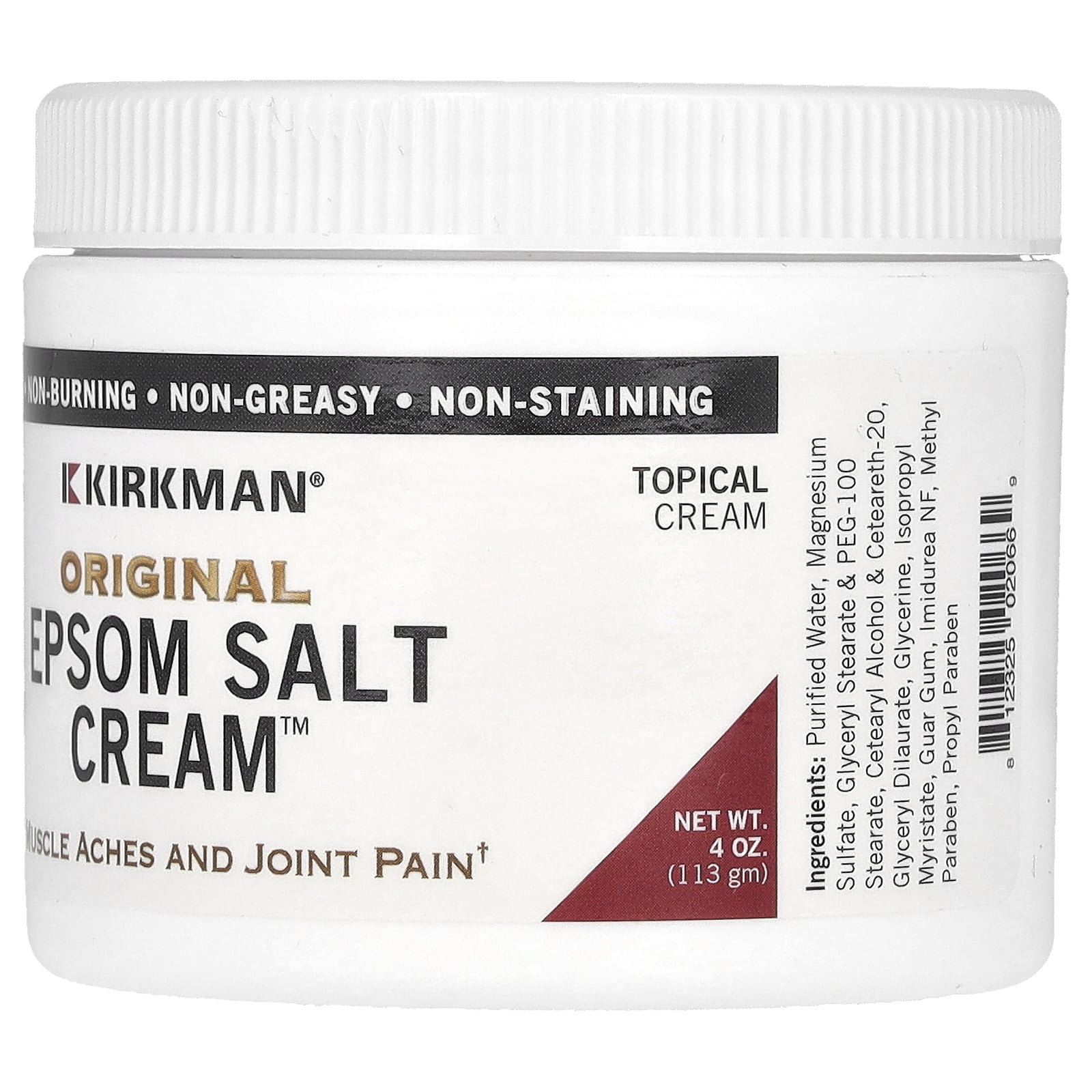 【新品】Kirkman Epsom Salt Cream 500ml 2個セット Kirkman's Original Epsom Salt Cream™
