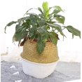 thumbnail image 5 of Cesta tejida a mano, cesta de almacenamiento, cesta de lavandería, cesta de decoración, planta colgante, cesta de jardín 38x34 cm Feliz Sencillez, 5 of 5