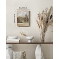 thumbnail image 3 of Drsoum Vintage Countryside Canvas Wall Art Farmhouse Retro Wall Prints Bathroom Office Decor - 8x10in Nature Framed, 3 of 6