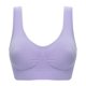 thumbnail image 1 of Sujetador deportivo sin almohadilla para el pecho y sin aros de acero, talla grande, para mujer, de una sola capa, sin almohadilla para el pecho, ropa interior para mujer, 1 of 1