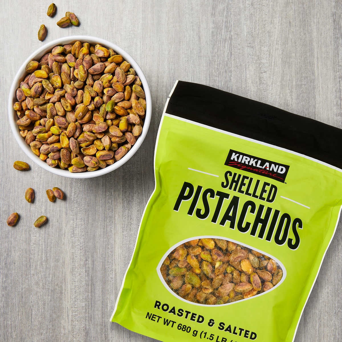 Kirkland Signature Shelled Pistachios 1.5 Pounds