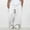White-01, variant on LIBRCLO Mens Sweatpants Casual Loose Fit Solid Color Drawstring Pockets Fall Fashion Jogger Pants