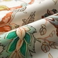 thumbnail image 5 of Natural Plant Pattern Valance Curtains, 18 Inches Long Boho Flower & Fruit Design Window Treatments, Multi-Color Farmhouse Drapes for Small Window, 1 Panel, 5 of 6