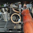 thumbnail image 4 of Lubelski Miroir Réfléchissant pour Espresso Multi-angle Rotatif Base Stable en Acier Inoxydable Aide à l'Espresso Gadget d'Observation du Débit Fournitures de Cuisine, 4 of 5