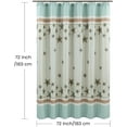 thumbnail image 6 of Long Stall Shower Curtain, 54 x 78 Inch Coastal Shower Curtain, Seashell Starfish Nautical Lighthouse Fabric Shower Curtains for Bathroom, 54" W x 78" H, 6 of 6