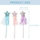 thumbnail image 2 of KAKOWELY 3 varitas de hada para niñas, varitas de hada estrella, varitas de cosplay para fiestas infantiles, suministros para fiestas infantiles, 2 of 4