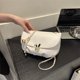 thumbnail image 3 of Bolsa De Hombro Bolsos De Mensajero Para Mujer, Bolsos De Hombro Con Cadena, Bolsos Cruzados Cuadrados A La Moda (Blanco) Likrtyny Para Estrenar, 3 of 5