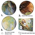 thumbnail image 3 of Designart "Leisurely Arboreal Climb" Sloth Floater Framed Canvas Prints, 3 of 5