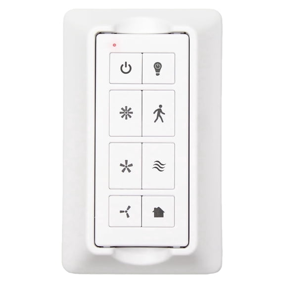 Ceiling Fan Remote Control with Light Dimmer, 3 Speeds Wall Remote, Compatible with Harbor Breeze, Prominence, Replacement for TR326A, 2AQZU-18052, 2AQZU-18007, 304.25MHz (Remote Only)