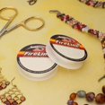 thumbnail image 2 of The Beadsmith Fireline by Berkley - Micro-Fused Braided Thread - 10lb. Test, 008”/.20mm Diameter, 15 Yard Spool, Crystal Color - Super Strong Stringing Material for Jewelry Making and Bead Weaving, 2 of 8