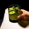 thumbnail image 6 of Viski Rocks Glasses for Whiskey, Margarita Gifts, 11.5 oz Set of 2, Green, 6 of 9