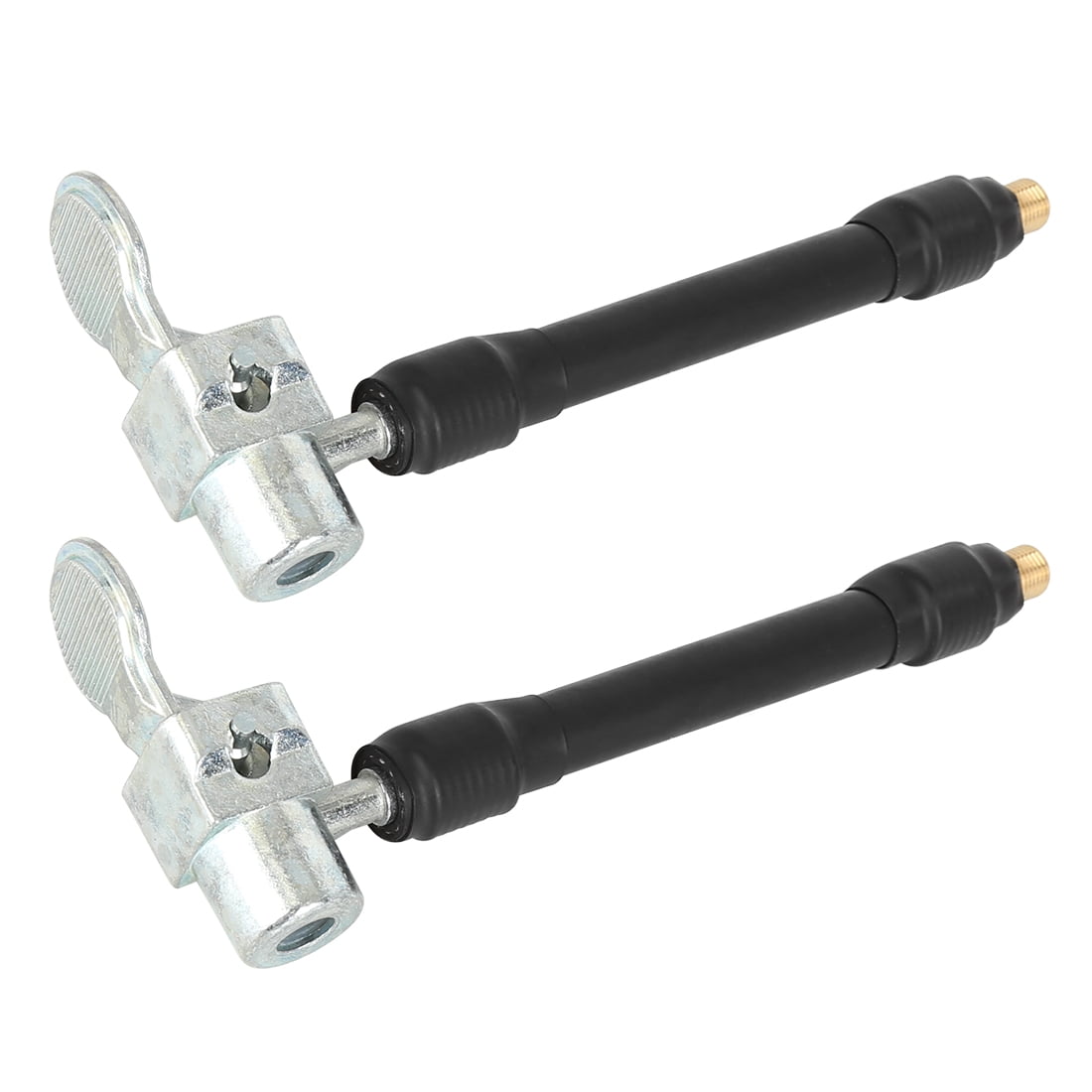 2pcs 10cm 3.94'' Tire Tyre Inflator Pump Hose with Locking Air Chuck