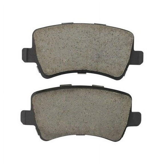 Mpa Electrical 1003-1307C Quality Built Disc Brake Pad Set   Black Series,