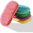 thumbnail image 1 of Pack Dual Action Microfiber Antibacterial Scrubbing Sponges for Kitchen Cleaning, 1 of 5