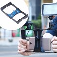 thumbnail image 1 of Caso de plataforma de vlogging de teléfonos Inteligentes, Ancho de Interfaz de Tornillo 1/4 Liviano Con Un Teléfono Inteligente Ajustable Jaula de Video 1.7-4.3 Pulgadas Foto de, 1 of 7