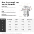 thumbnail image 7 of Xecao offers the Hand Drawn Turtle for Men's Casual Short-sleeved Shirt, a button-up collared shirt with a pocket, perfect for beach vacations and yacht travel in the XX-Large size., 7 of 7