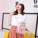 thumbnail image 4 of Mochila transparente holográfica para mujer, minimochila transparente con holograma de PVC, bolso de hombro, mochila diaria, 4 of 6