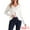 White, variant on DARING DIVA V Neck Long Sleeve Knit Ruffle Cardigan Shrugs S Dark Red