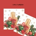thumbnail image 2 of Keep Unique Christmas Luncheon Decorative Paper Napkins , Decoupage Napkins, Assorted Color, 20/Pack, 2 of 6