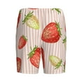 thumbnail image 2 of Lsque Strawberries Mens Sleep Pajama Shorts,Short Pajama Pants, Cotton Ultra-Soft Knit-4X-Large, 2 of 9