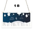 thumbnail image 1 of Xihbxyly Adornos Navideños de Madera, Diseño Único En Forma de Corazón, con Temática de Muérdago y Presente, Ideal para Decorar El Árbol, Ideal para Cumpleaños y Aniversarios, 10 X 20 Cm., 1 of 2